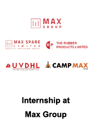 Internship at Max Group